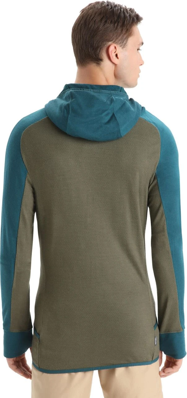 Icebreaker Men Merino Quantum Zoneknit Long Sleeve Zip Hoodie - Image 3