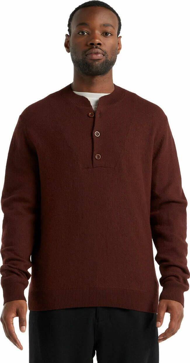 Icebreaker M Abbeyfield Half Button Sweater - Image 2