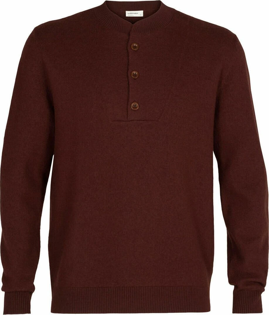 Icebreaker M Abbeyfield Half Button Sweater