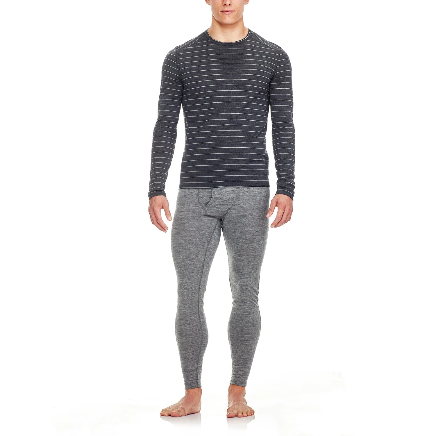 Icebreaker Oasis Long Sleeve Crewe - Men's|-|Chandail à Manches Longues Oasis - Homme - Image 17