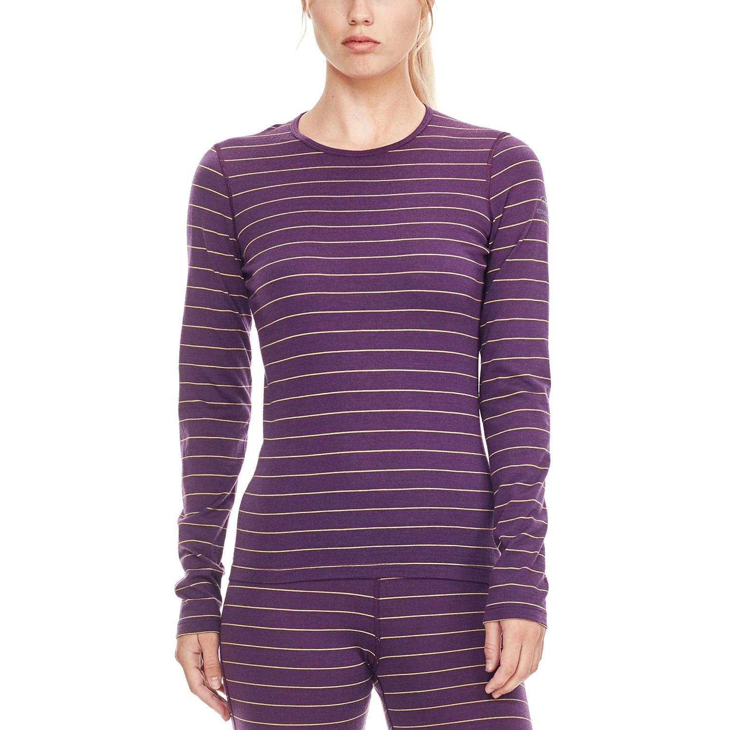 Icebreaker Oasis Long Sleeve Crewe - Women's|-|Chandail à Manches Longues Oasis Femme - Image 14