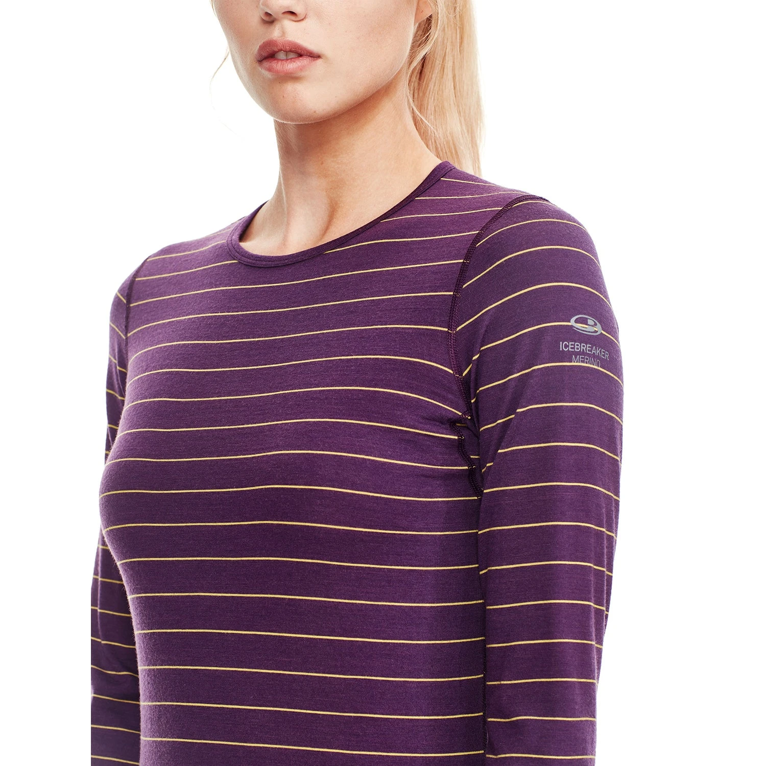Icebreaker Oasis Long Sleeve Crewe - Women's|-|Chandail à Manches Longues Oasis Femme - Image 13