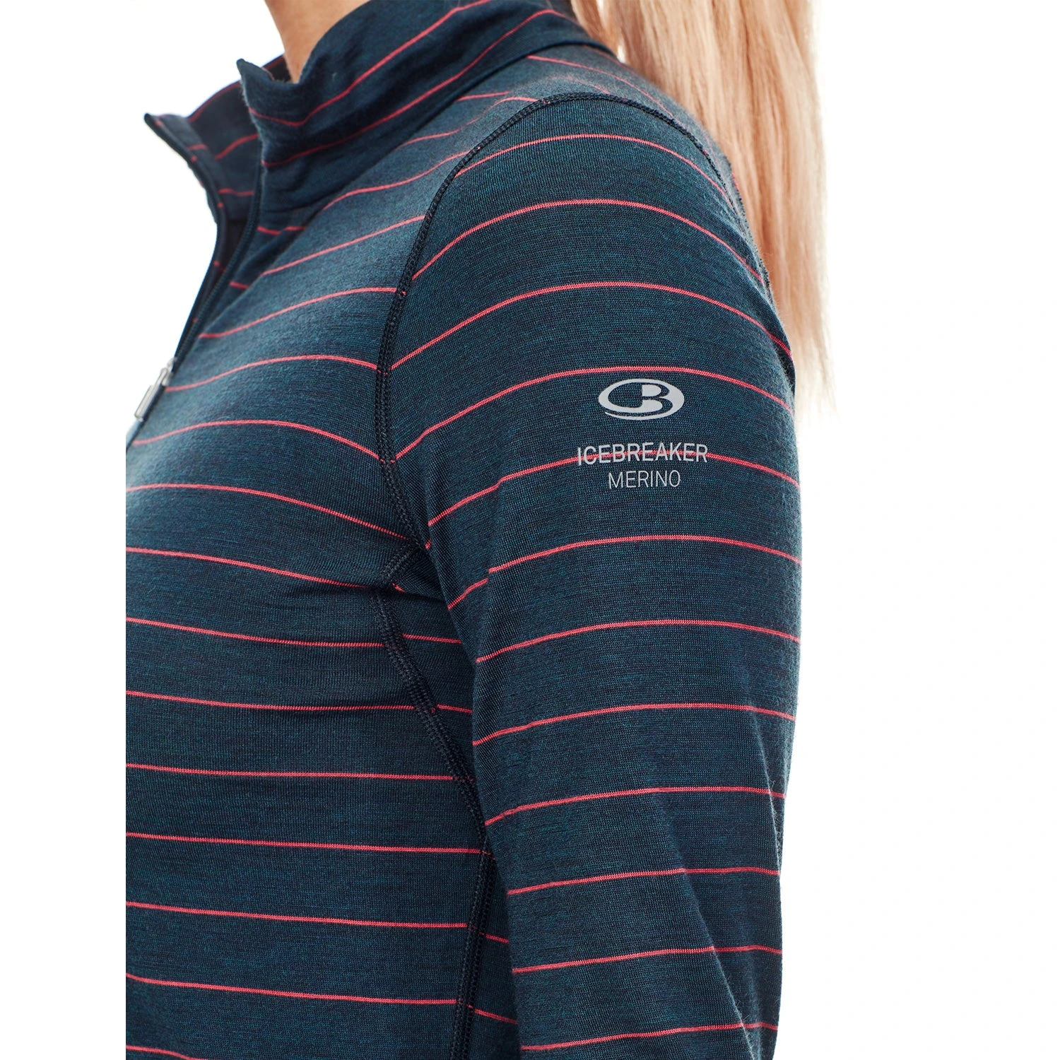 Icebreaker Oasis Long Sleeve Half Zip - Women's|-|Chandail à Manches Longues Et Demi-glissière Oasis Femme - Image 7