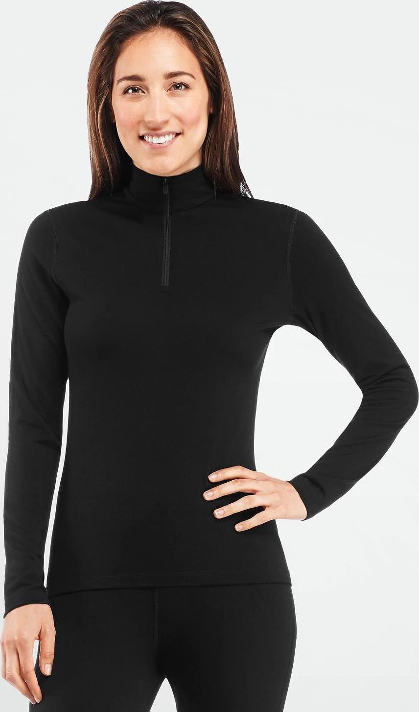 Icebreaker Oasis Long Sleeve Half Zip - Women's|-|Chandail à Manches Longues Et Demi-glissière Oasis Femme - Image 12