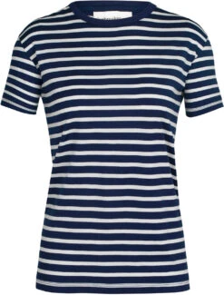 Icebreaker Granary SS Stripe Tee - Women's|-|T-shirt à Rayures à Manches Courtes Granary - Femme