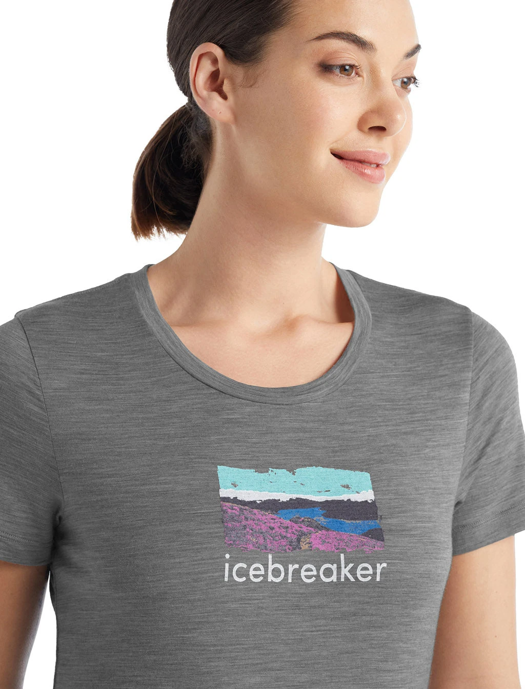 Icebreaker Trailhead Tech Lite II SS Tee - Women's|-|T-shirt à Manches Courtes Trailhead Tech Lite II - Femme - Image 6