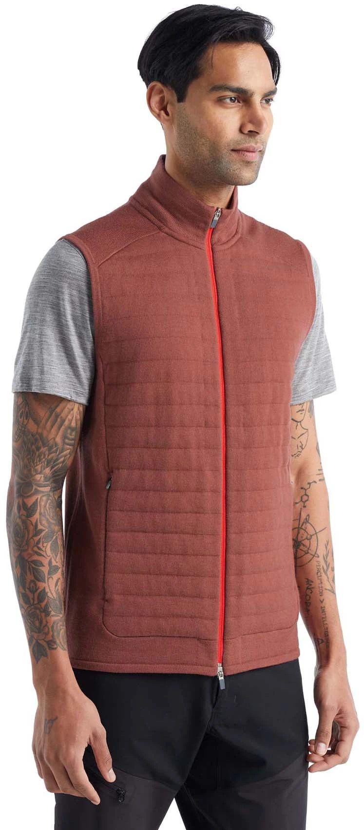 Icebreaker ZoneKnit Insulated Vest - Men's|-|Veste Isolée ZoneKnit - Homme - Image 5