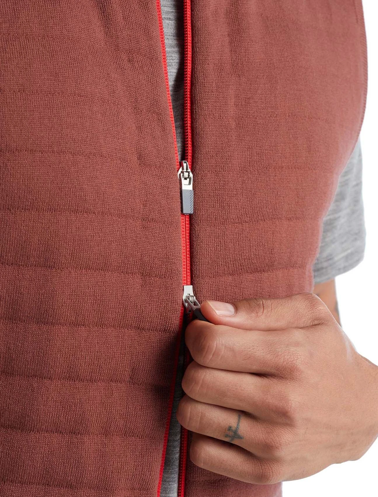 Icebreaker ZoneKnit Insulated Vest - Men's|-|Veste Isolée ZoneKnit - Homme - Image 7