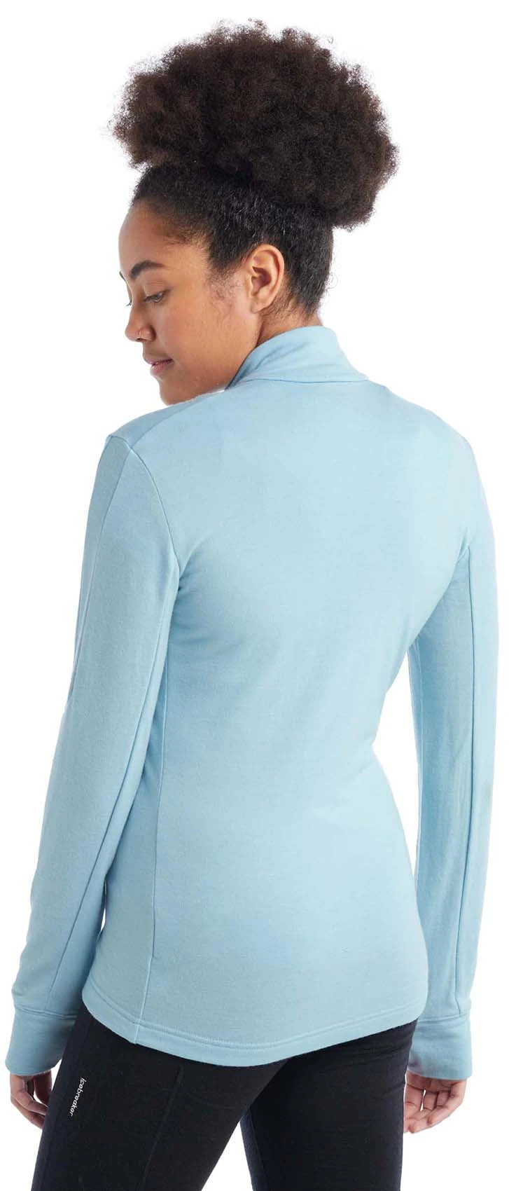 Icebreaker Merino Quantum III Long Sleeve Zip Top - Women's|-|Haut à Glissière Et Manches Longues Quantum III De Merino - Femme - Image 9