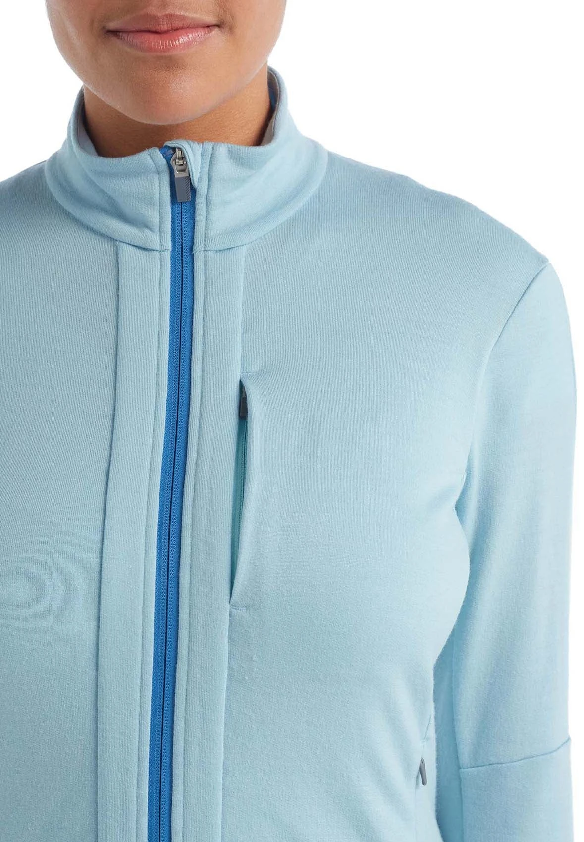 Icebreaker Merino Quantum III Long Sleeve Zip Top - Women's|-|Haut à Glissière Et Manches Longues Quantum III De Merino - Femme - Image 4