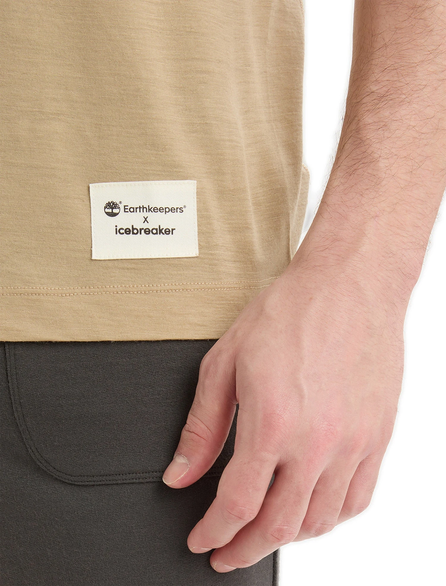 Icebreaker IB X Timberland Merino ZoneKnit Short Sleeve Tee - Men's|-|T-shirt à Manches Courtes En Laine Mérinos ZoneKnit IB X Timberland - Homme - Image 6