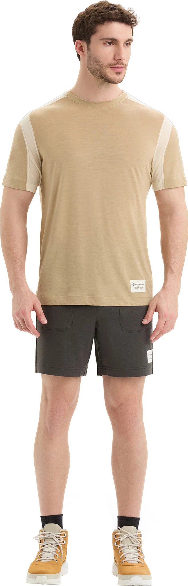 Icebreaker IB X Timberland Merino ZoneKnit Short Sleeve Tee - Men's|-|T-shirt à Manches Courtes En Laine Mérinos ZoneKnit IB X Timberland - Homme - Image 7