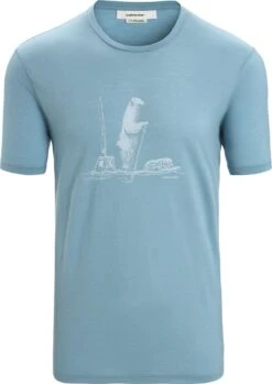 Icebreaker Tech Lite II Short Sleeve Tee Polar Paddle - Men's|-|T-shirt Tech Lite II Polar Paddle - Homme