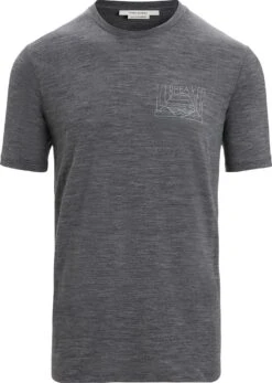 Icebreaker Tech Lite II Short Sleeve Tee Mountain Sunset - Men's|-|T-shirt Tech Lite II Mountain Sunset - Homme