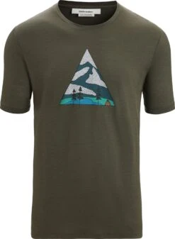 Icebreaker Tech Lite II Short Sleeve Tee Camping Ground - Men's|-|T-shirt Tech Lite II Camping Ground - Homme
