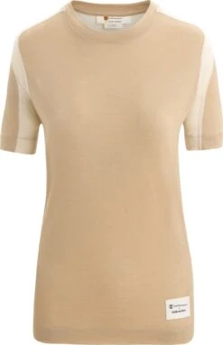 Icebreaker IB X Timberland Merino ZoneKnit Short Sleeve Tee - Women's|-|T-shirt à Manches Courtes En Laine Mérinos ZoneKnit IB X Timberland - Femme