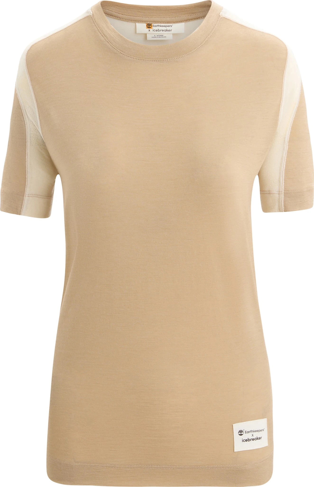 Icebreaker IB X Timberland Merino ZoneKnit Short Sleeve Tee - Women's|-|T-shirt à Manches Courtes En Laine Mérinos ZoneKnit IB X Timberland - Femme