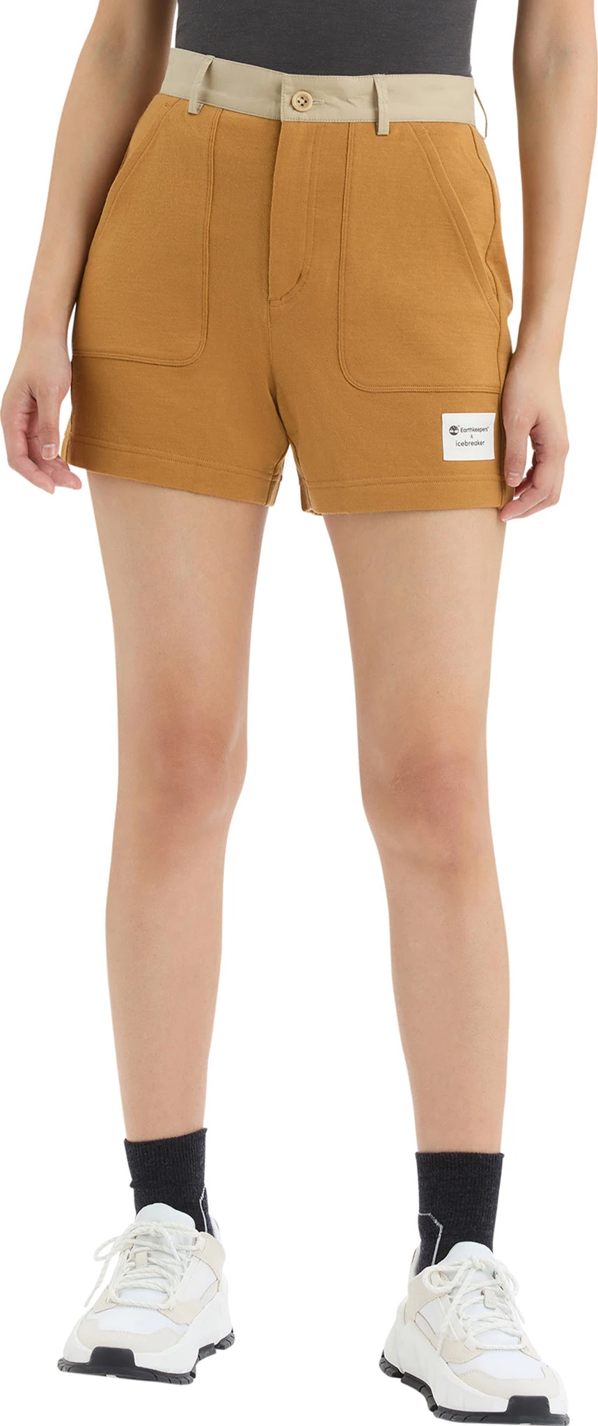 Icebreaker IB X Timberland Merino Terry Chino Shorts - Women's|-|Short Chino En Tissu éponge Mérinos IB X Timberland - Femme - Image 5