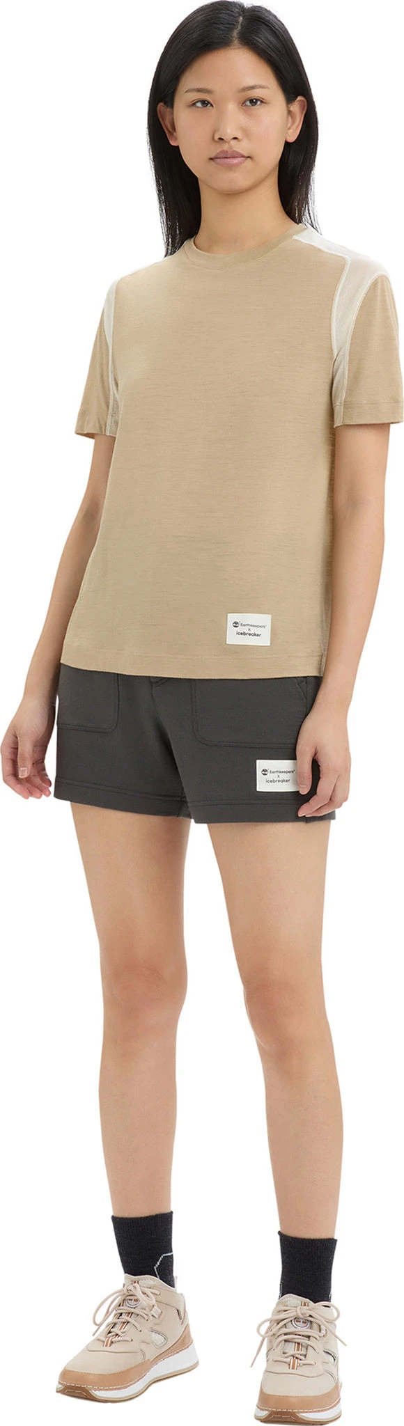 Icebreaker IB X Timberland Merino Terry Chino Shorts - Women's|-|Short Chino En Tissu éponge Mérinos IB X Timberland - Femme - Image 4