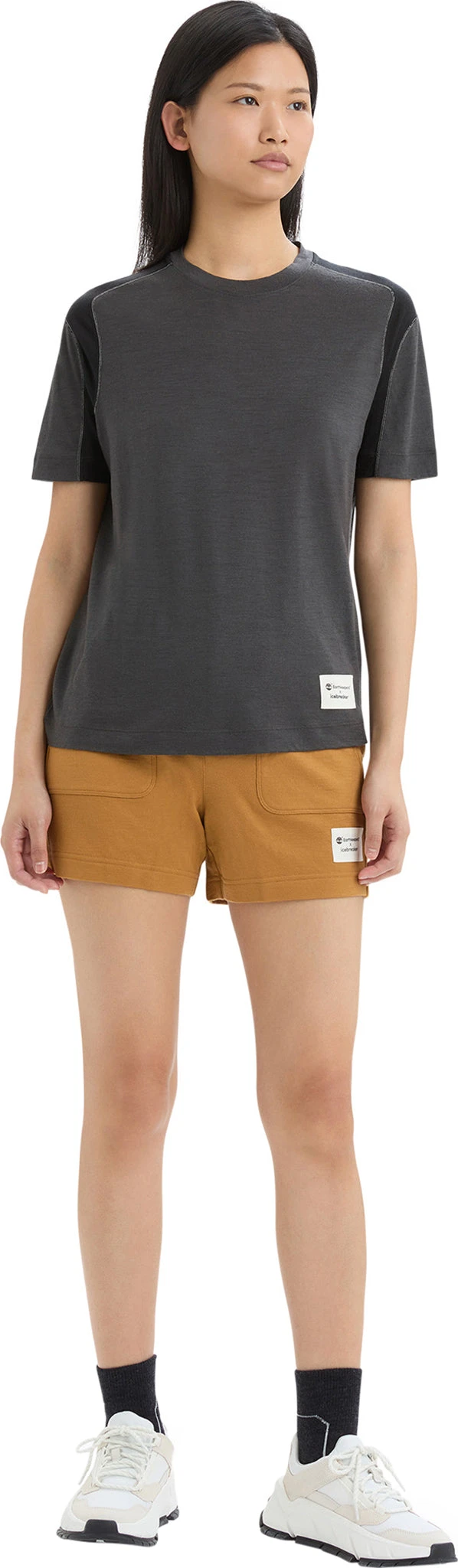 Icebreaker IB X Timberland Merino Terry Chino Shorts - Women's|-|Short Chino En Tissu éponge Mérinos IB X Timberland - Femme - Image 11