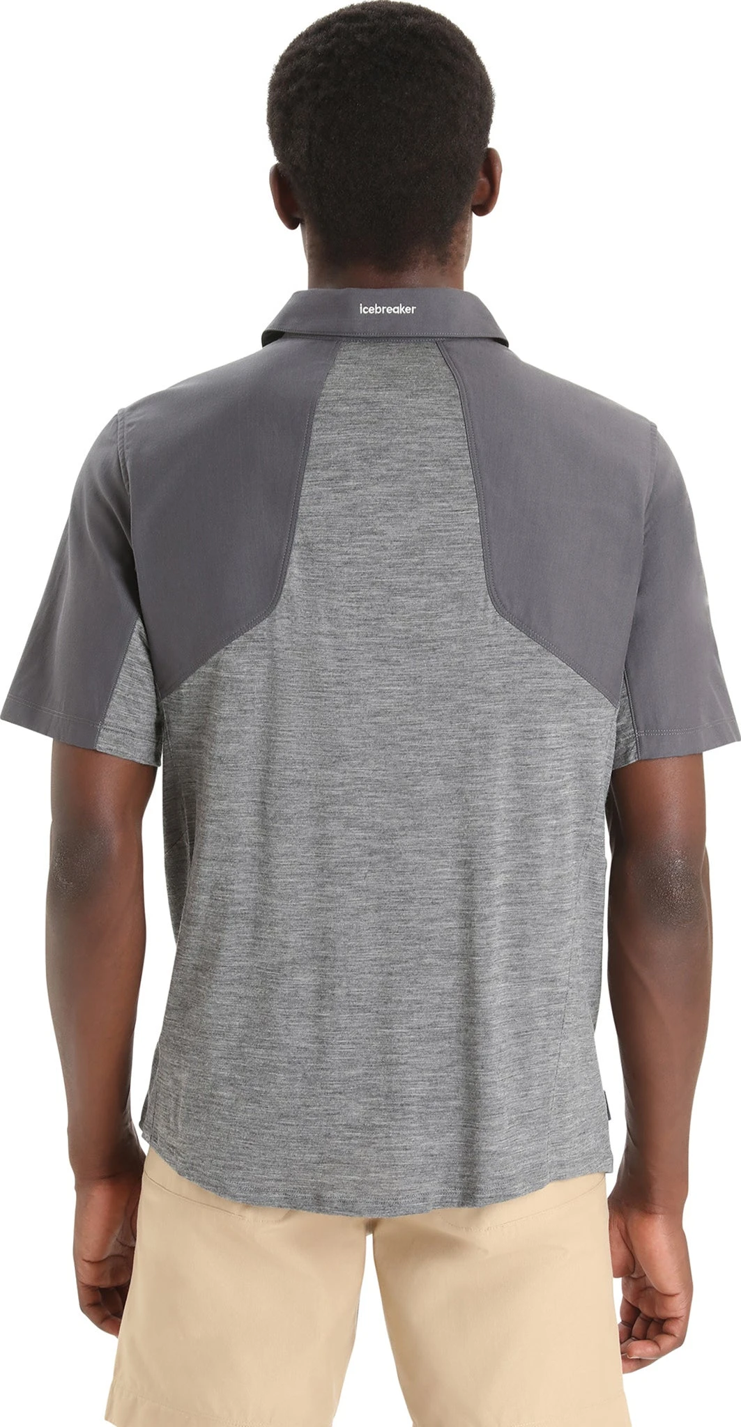 Icebreaker Hike Short Sleeve Top - Men's|-|Haut à Manches Courtes Hike - Homme - Image 11