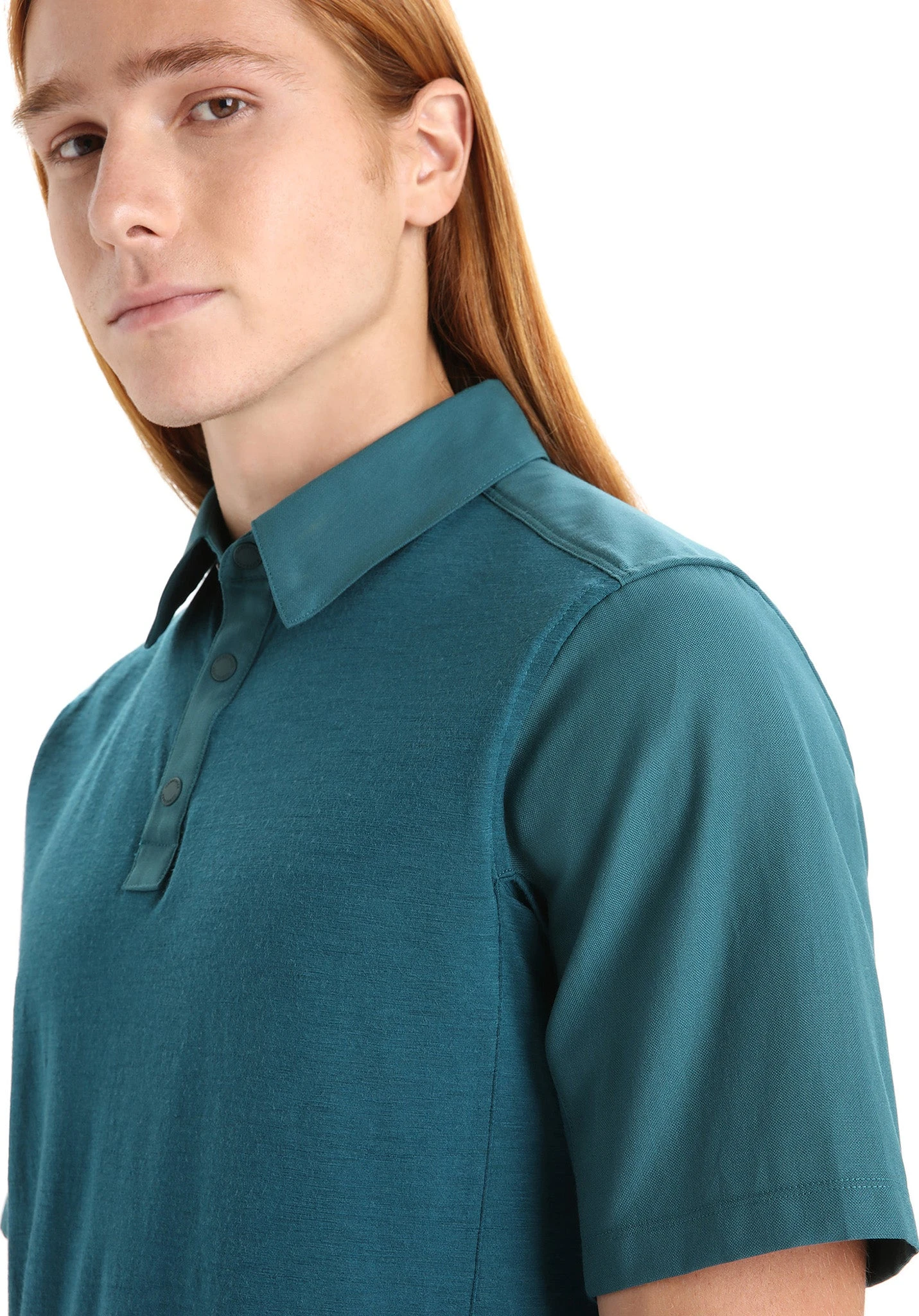 Icebreaker Hike Short Sleeve Top - Men's|-|Haut à Manches Courtes Hike - Homme - Image 15