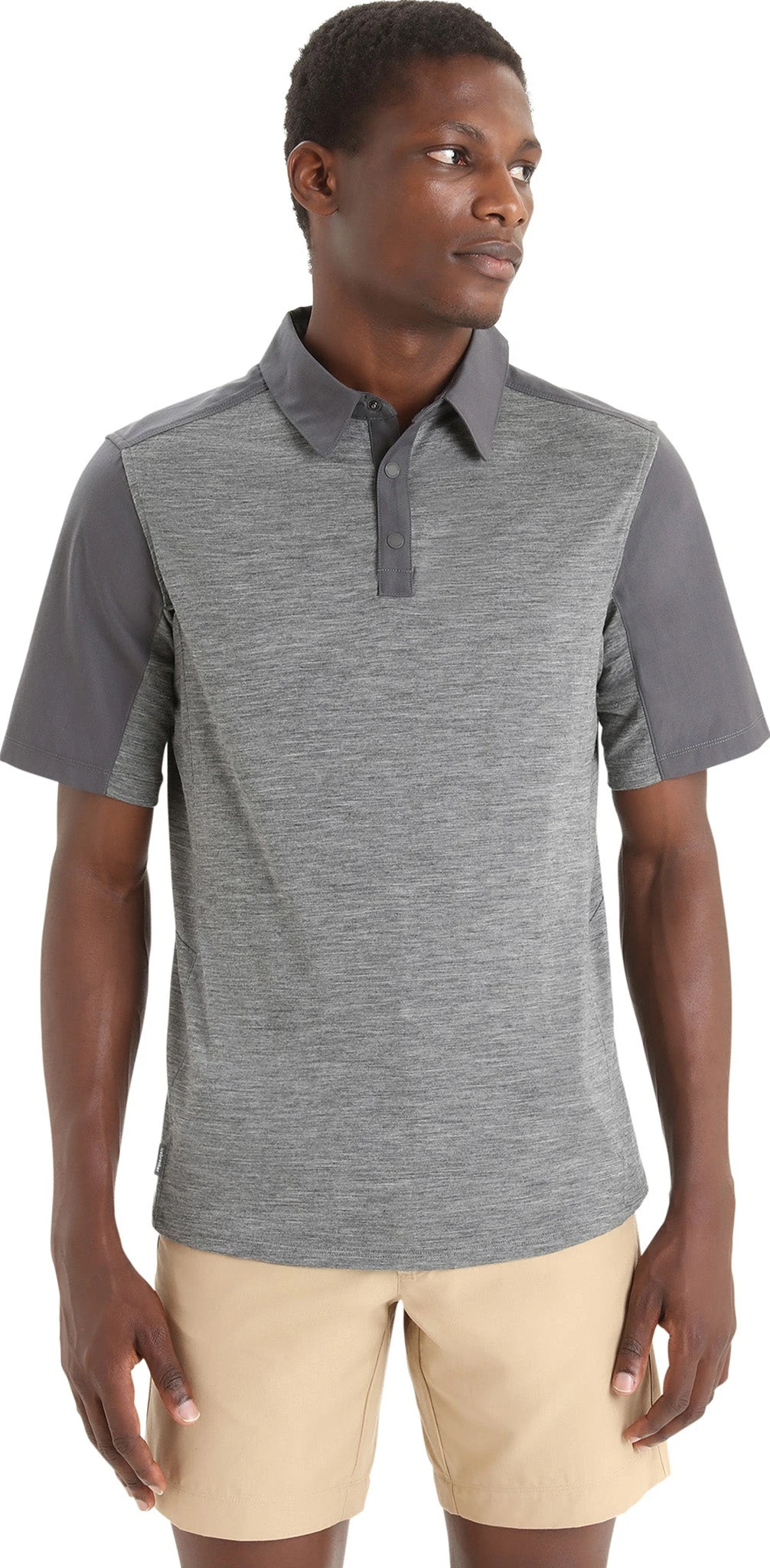 Icebreaker Hike Short Sleeve Top - Men's|-|Haut à Manches Courtes Hike - Homme - Image 9