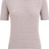 Icebreaker Merino Linen Short Sleeve Stripe Tee - Women's|-|T-shirt Rayé En Lin Mérinos - Femme