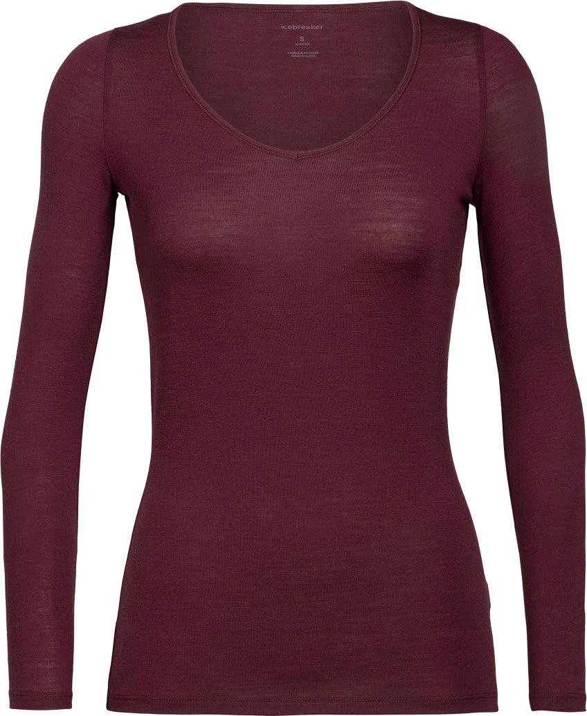 Icebreaker Siren Long Sleeve Sweetheart - Women's|-|Chandail à Manches Longues Siren Sweetheart - Femme - Image 6