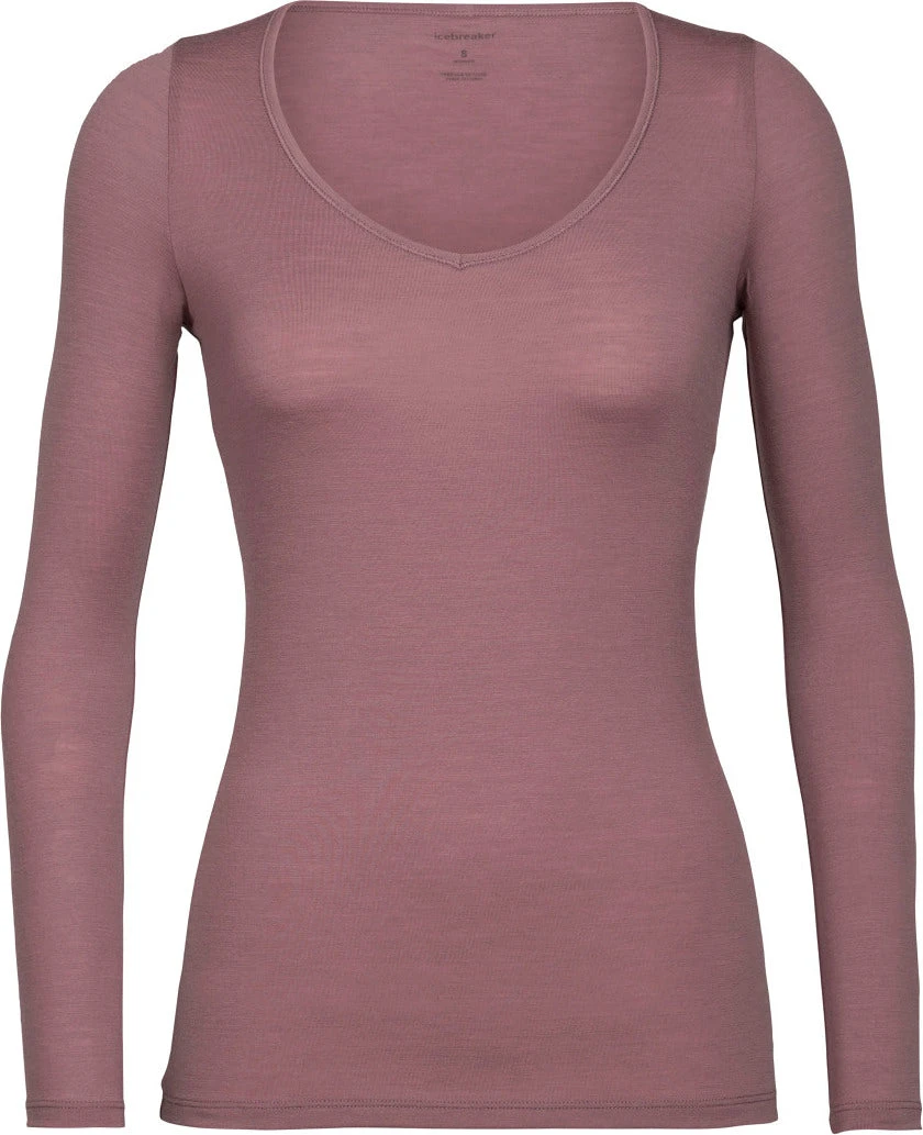 Icebreaker Siren Long Sleeve Sweetheart - Women's|-|Chandail à Manches Longues Siren Sweetheart - Femme - Image 5