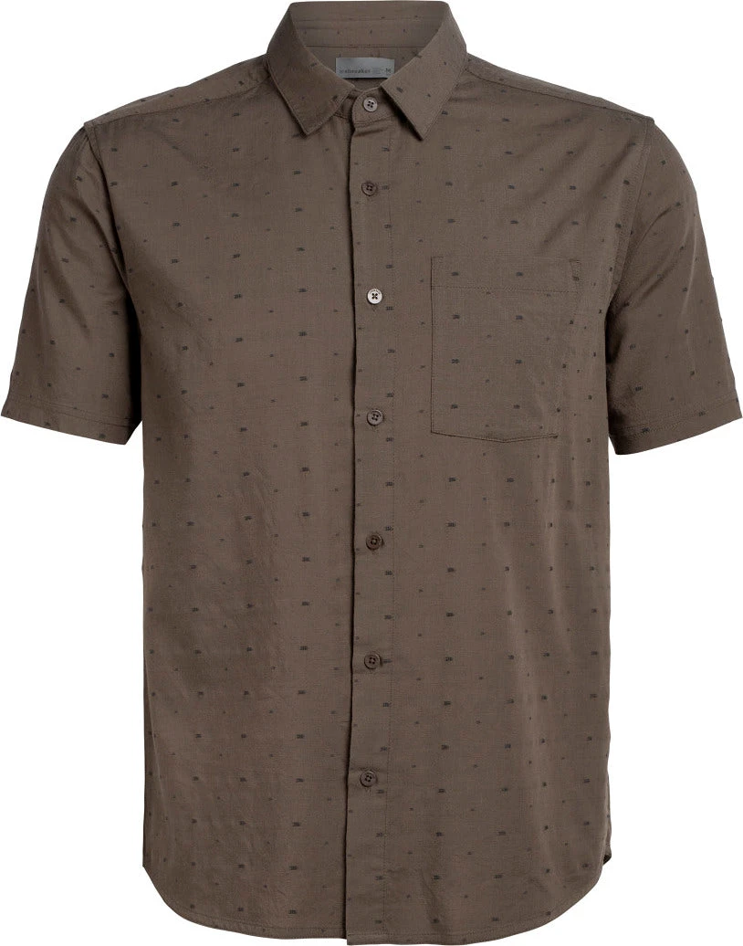Icebreaker Compass Short Sleeve Shirt - Men's|-|Chemise à Manches Courtes Compass - Homme - Image 2