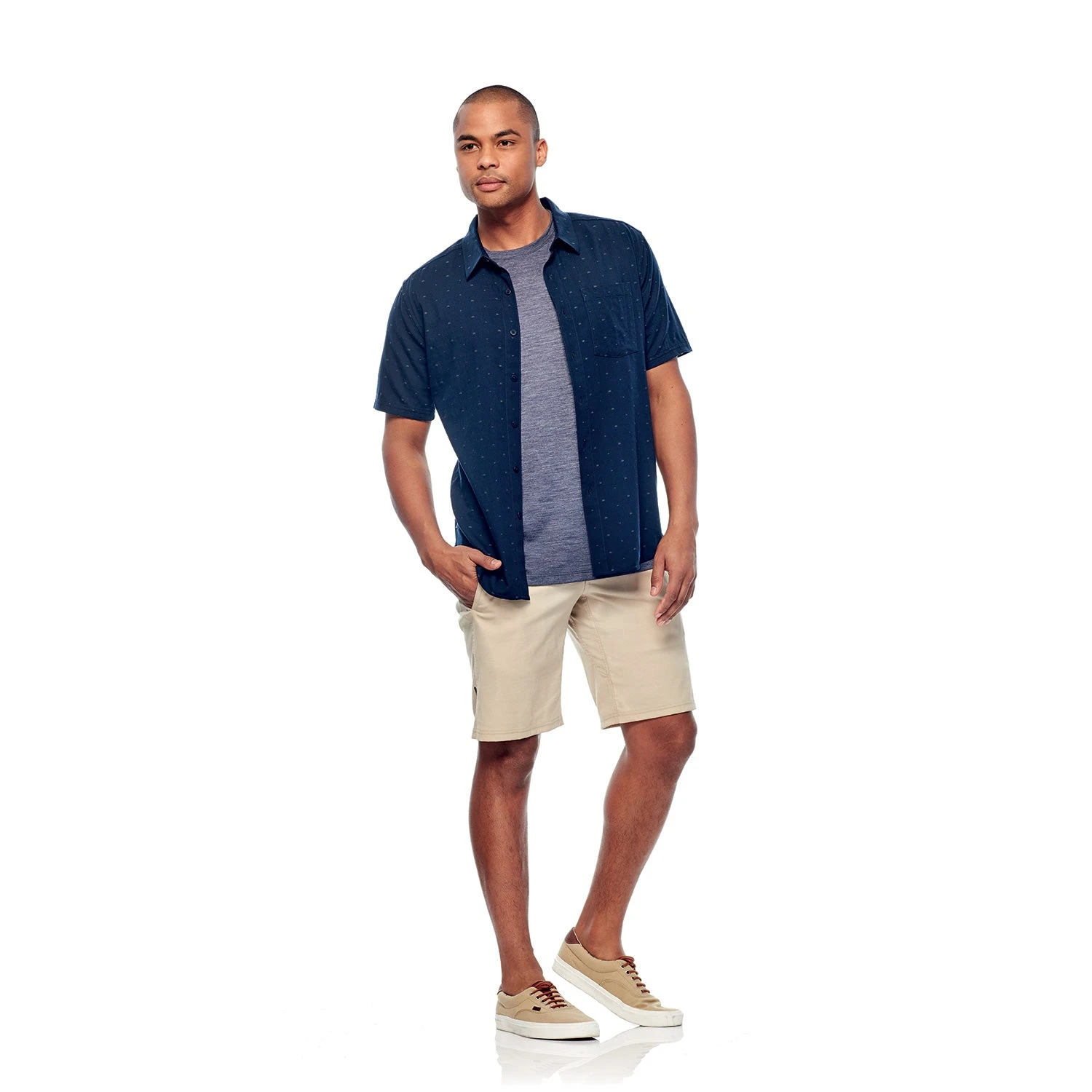 Icebreaker Compass Short Sleeve Shirt - Men's|-|Chemise à Manches Courtes Compass - Homme - Image 8