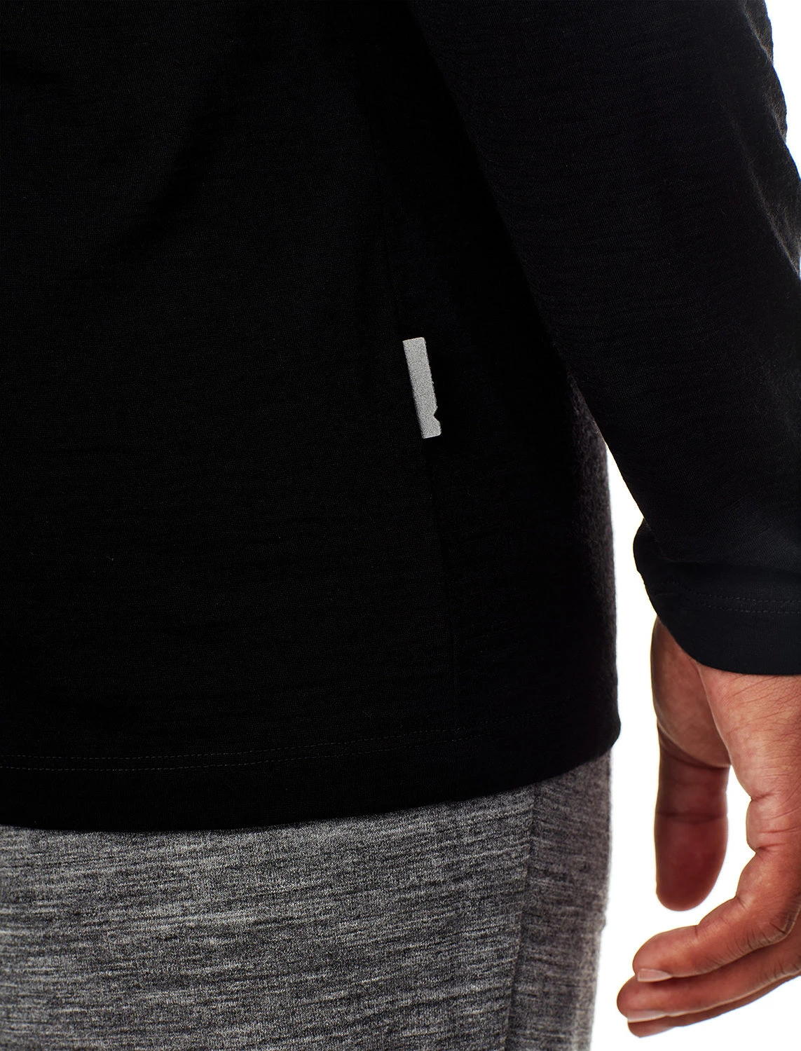 Icebreaker Tech Lite Long Sleeve Crewe - Men's|-|Chandail à Manches Longues Tech Lite - Homme - Image 8