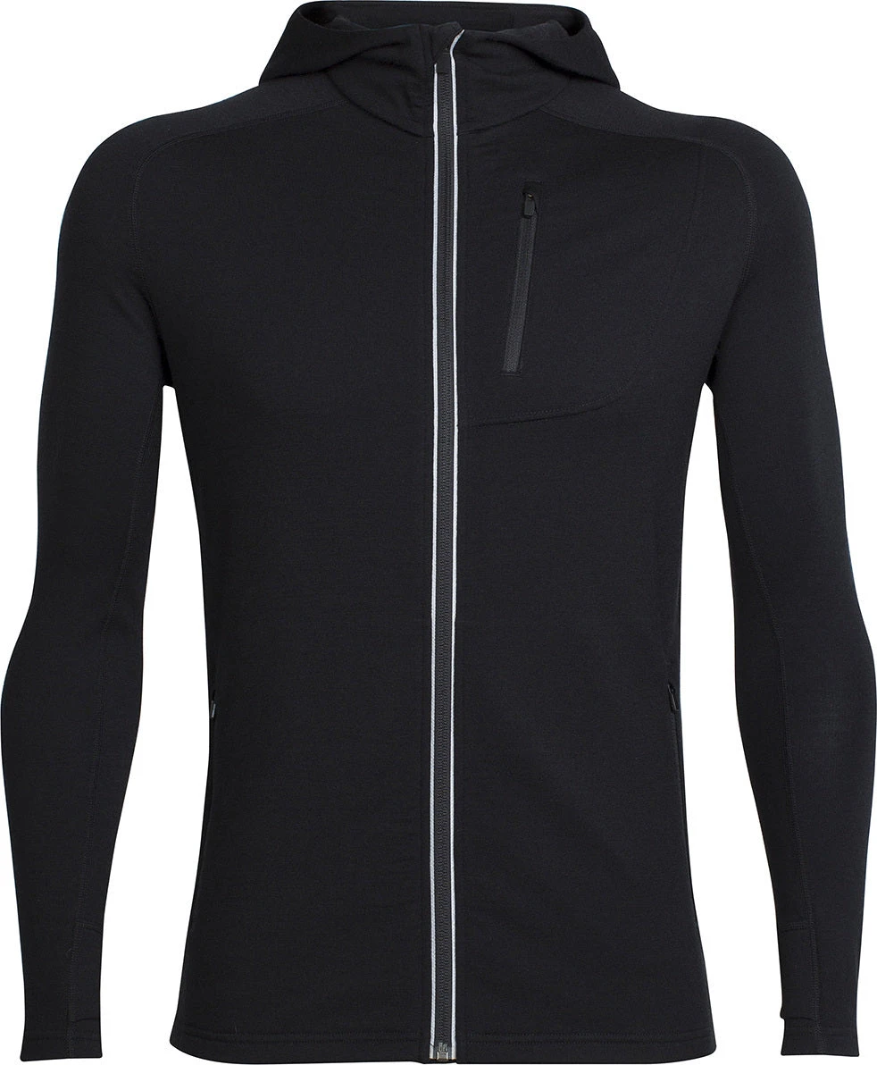 Icebreaker Quantum Long Sleeve Zip Hood - Men's|-|Chandail à Capuchon Et Glissière Quantum - Homme - Image 7