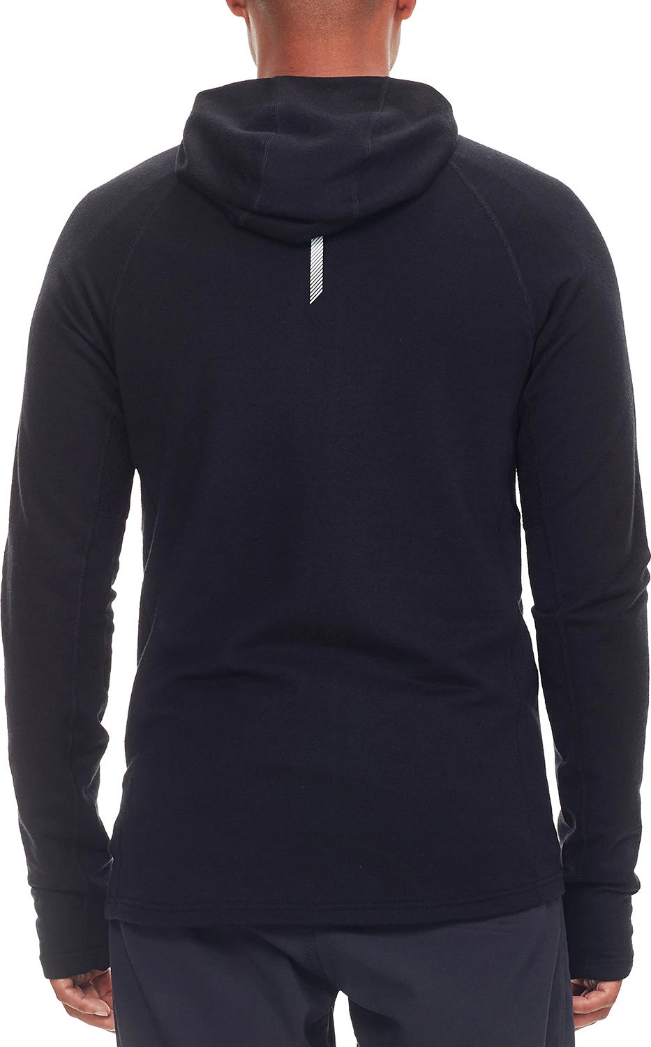 Icebreaker Quantum Long Sleeve Zip Hood - Men's|-|Chandail à Capuchon Et Glissière Quantum - Homme - Image 12