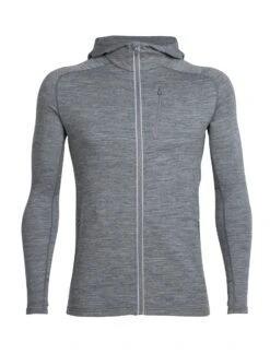 Icebreaker Quantum Long Sleeve Zip Hood - Men's|-|Chandail à Capuchon Et Glissière Quantum - Homme
