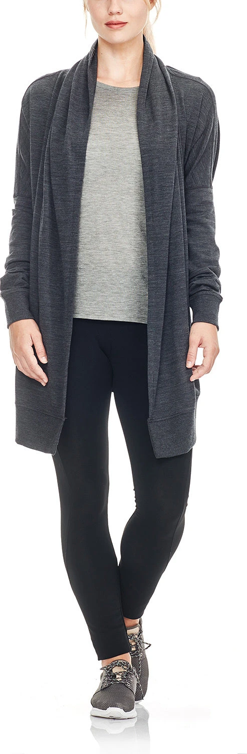Icebreaker Zoya Long Sleeve Coverup - Women's|-|Cardigan Drapé Zoya Coverup Femme - Image 4