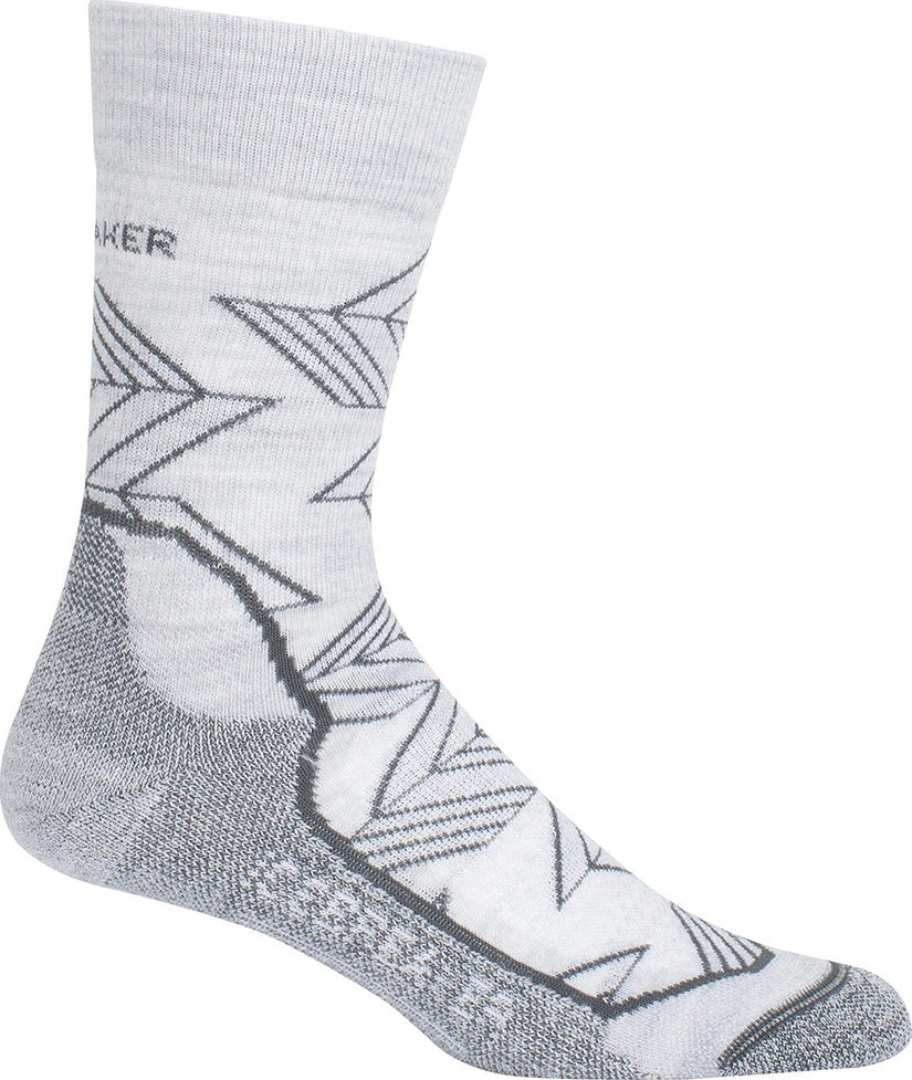 Icebreaker Hike+ Light Crew Intersecting Arrows - Women's|-|Chaussettes Hike+ Light Crew Intersecting Arrows Femme - Image 2