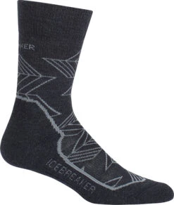 Icebreaker Hike+ Light Crew Intersecting Arrows - Women's|-|Chaussettes Hike+ Light Crew Intersecting Arrows Femme
