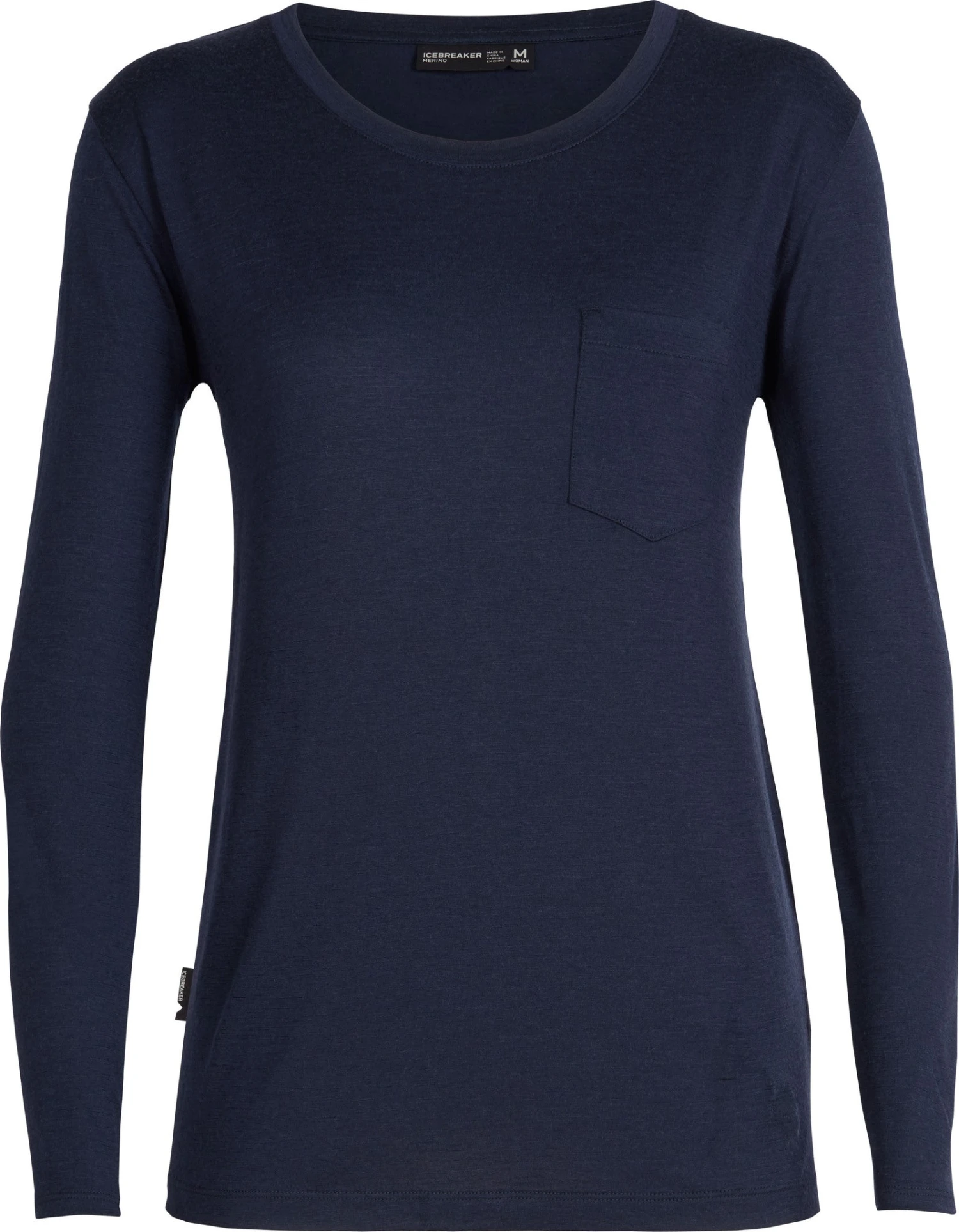 Icebreaker Tech Lite Long Sleeve Pocket Crewe - TABI Collection - Women's|-|Chandail Col Rond à Manches Longues - Femme - Collection TABI - Image 3