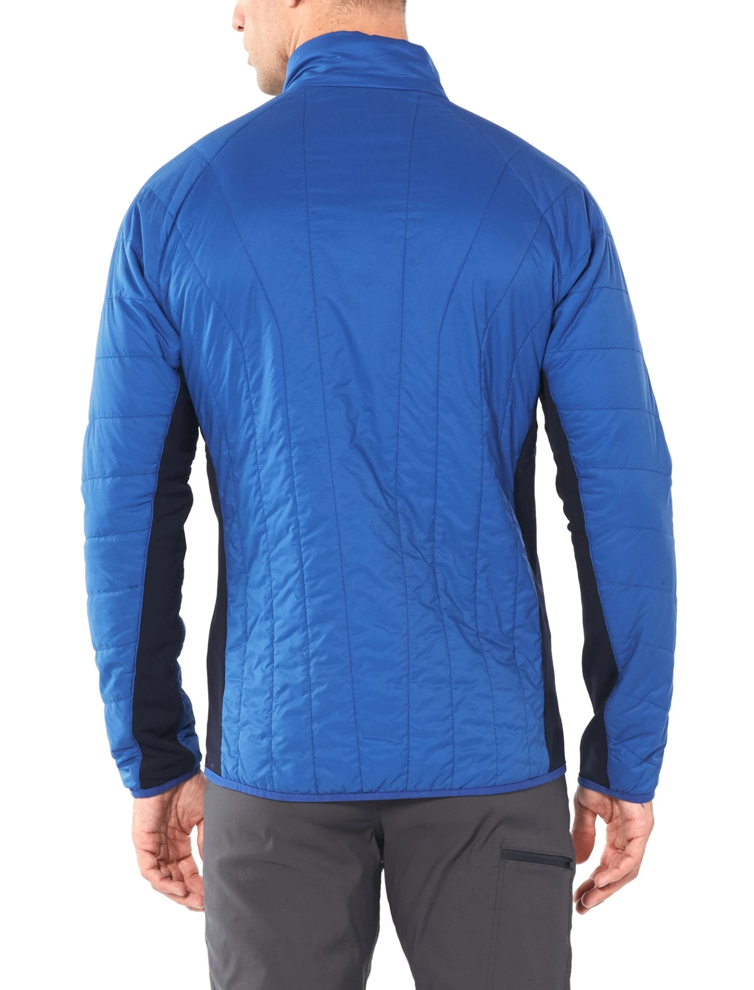 Icebreaker Hyperia Lite Hybrid Long Sleeve Zip Jacket - Men's|-|Manteau à Glissière Hyperia Lite Hybrid - Homme - Image 11