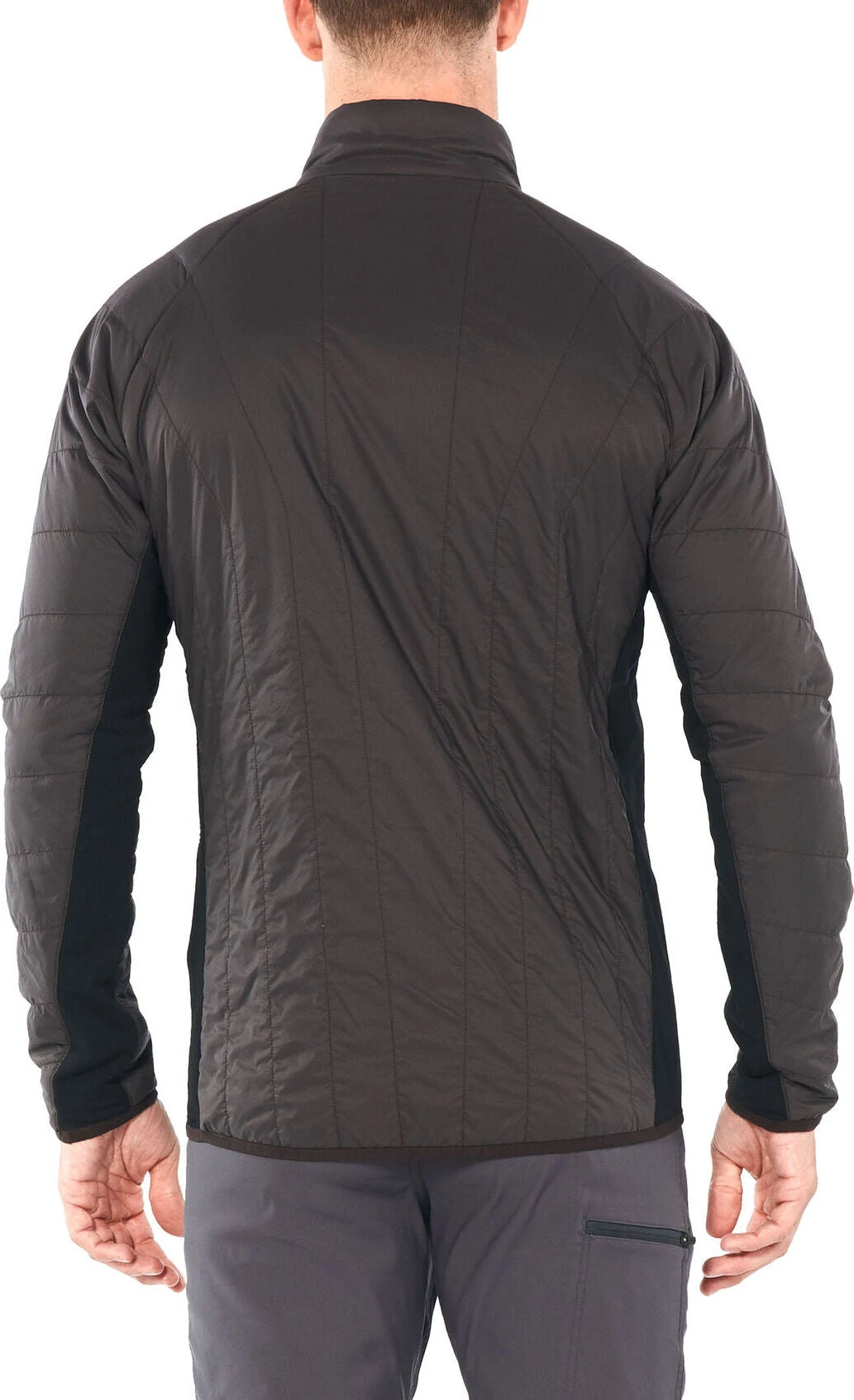 Icebreaker Hyperia Lite Hybrid Long Sleeve Zip Jacket - Men's|-|Manteau à Glissière Hyperia Lite Hybrid - Homme - Image 17