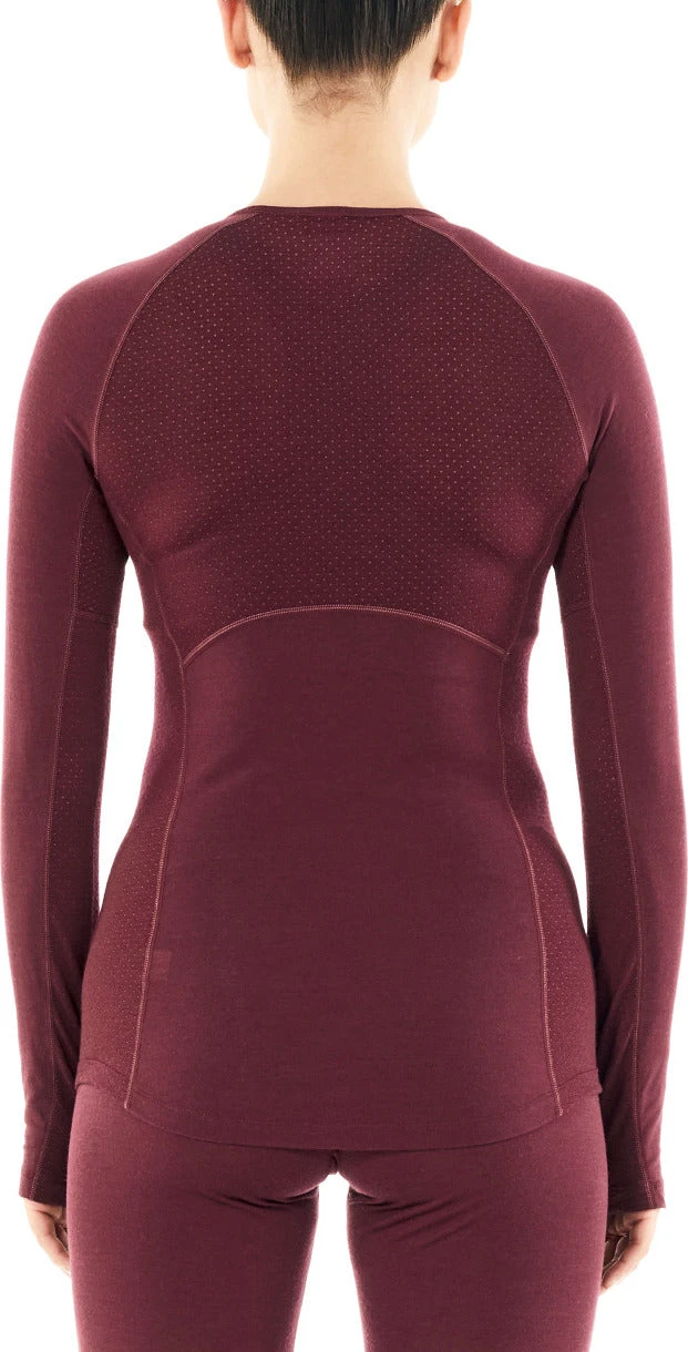 Icebreaker 150 Zone Long Sleeve Crewe - Women's|-|Chandail à Manches Longues 150 Zone - Femme - Image 9