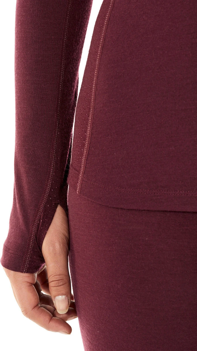 Icebreaker 150 Zone Long Sleeve Crewe - Women's|-|Chandail à Manches Longues 150 Zone - Femme - Image 10