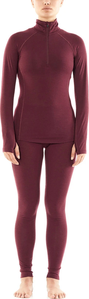 Icebreaker 150 Zone Long Sleeve Half Zip - Women's|-|Chandail à Manches Longues Et Demi-glissière 150 Zone - Femme - Image 14