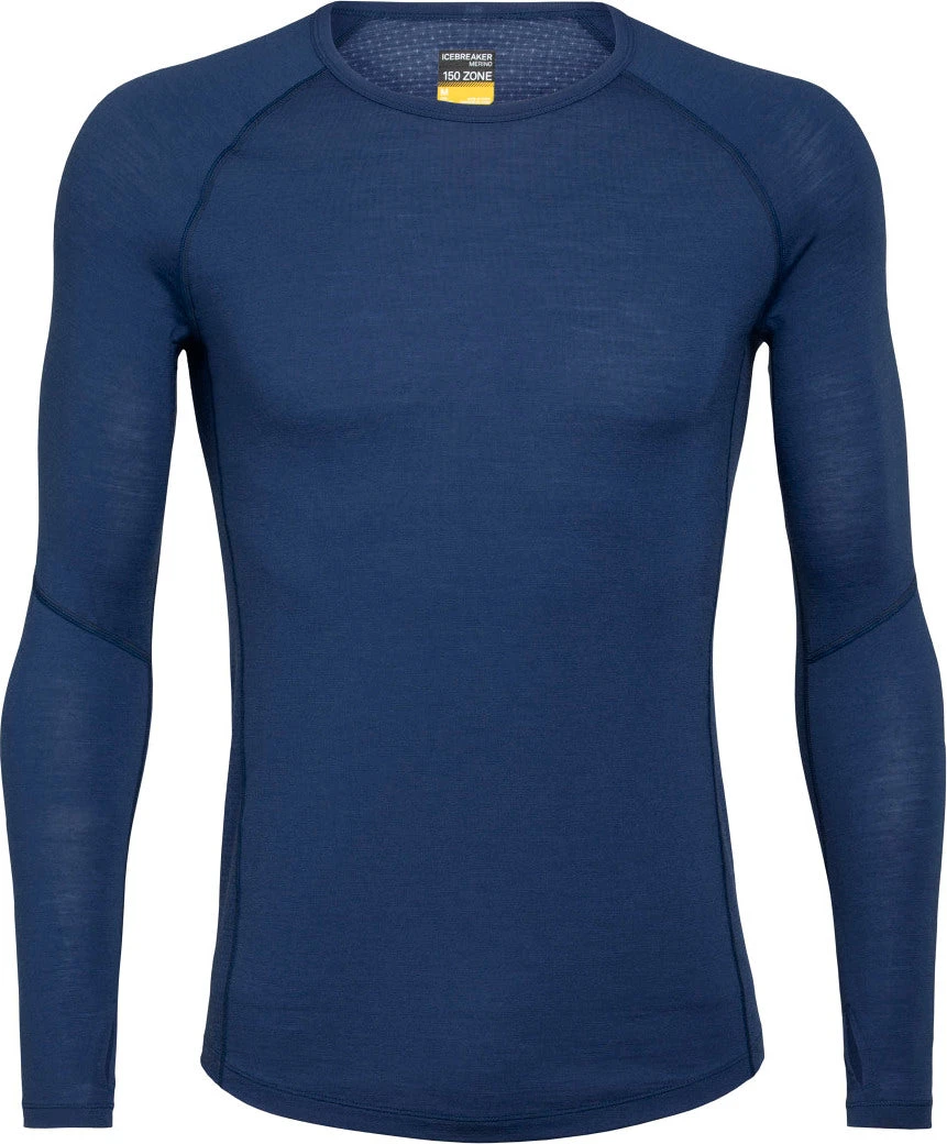 Icebreaker 150 Zone Long Sleeve Crewe - Men's|-|Chandail à Manches Longues 150 Zone - Homme - Image 4