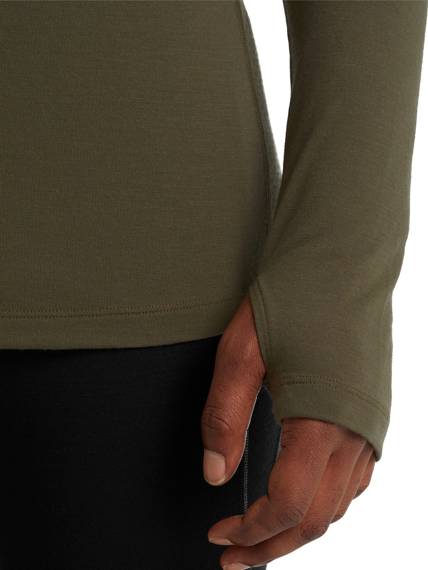 Icebreaker 150 Zone Long Sleeve Crewe - Men's|-|Chandail à Manches Longues 150 Zone - Homme - Image 15