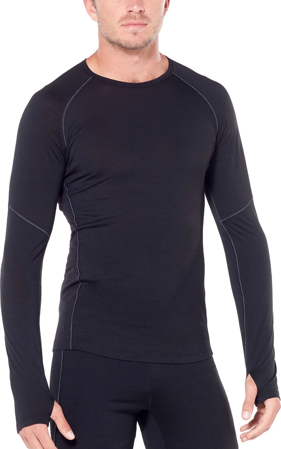 Icebreaker 150 Zone Long Sleeve Crewe - Men's|-|Chandail à Manches Longues 150 Zone - Homme - Image 8