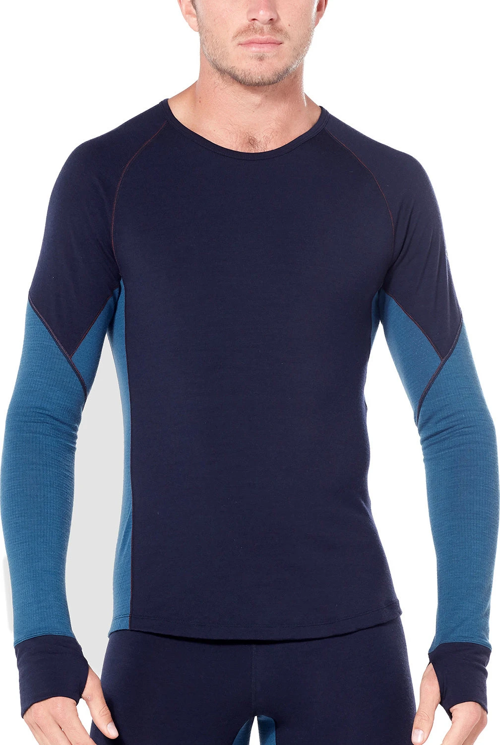 Icebreaker 260 Zone Long Sleeve Crewe - Men's|-|Chandail à Manches Longues 260 Zone - Homme - Image 4