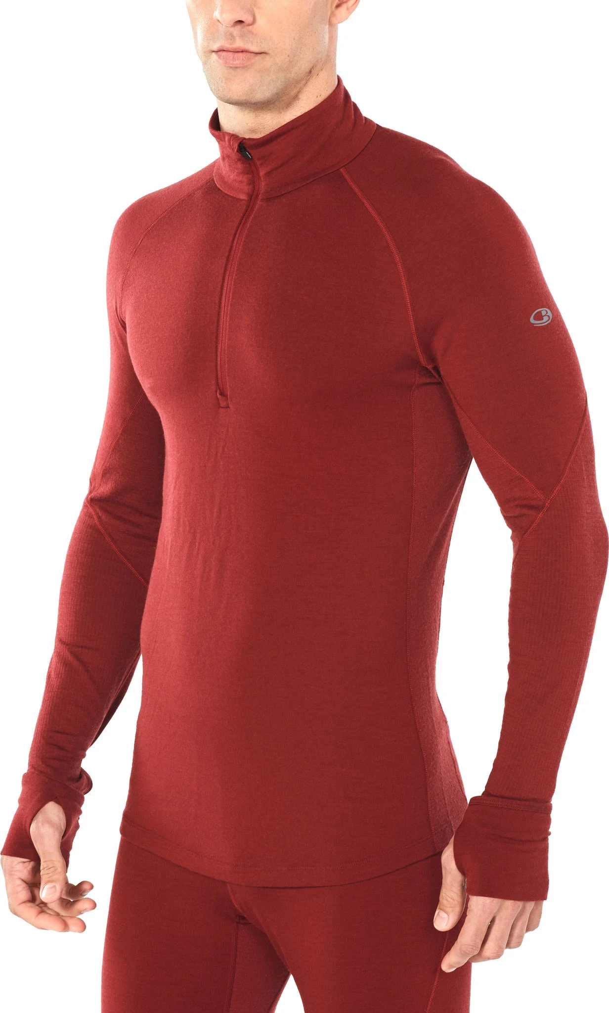 Icebreaker 260 Zone Long Sleeve Half Zip - Men's|-|Chandail à Manches Longues Et Demi-glissière 260 Zone - Homme - Image 6